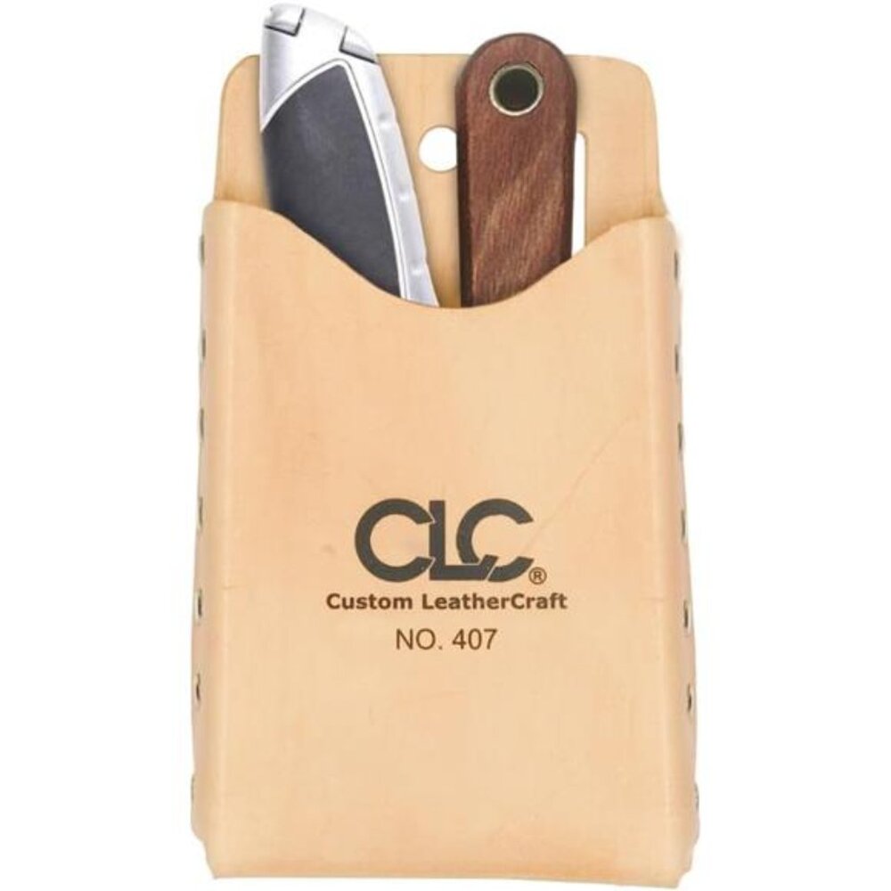 CLC Custom Leathercraft 407 All Purpose Pouch, 4-1/2-In x 7-1/2-In